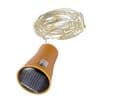 Cork Bottle Light - 10 X  LED Micro String Lights  - WARM WHITE Solar Powered Outdoor